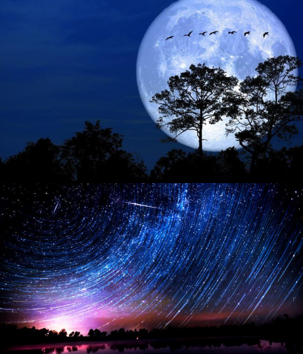 Hiện tượng thiên văn kỳ thú vào Rằm tháng 7: Siêu trăng xanh và mưa sao băng hội ngộ cùng một ngày - Ảnh 1